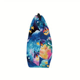 Colorful Firefly Print Waterproof Makeup Bag for Travel