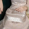 Portable Travel Makeup Bag with Brush Organizer