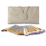 24-Piece Persian Champagne Makeup Brush Set