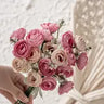 18pcs Artificial Rose Flowers for Home and Wedding Decor