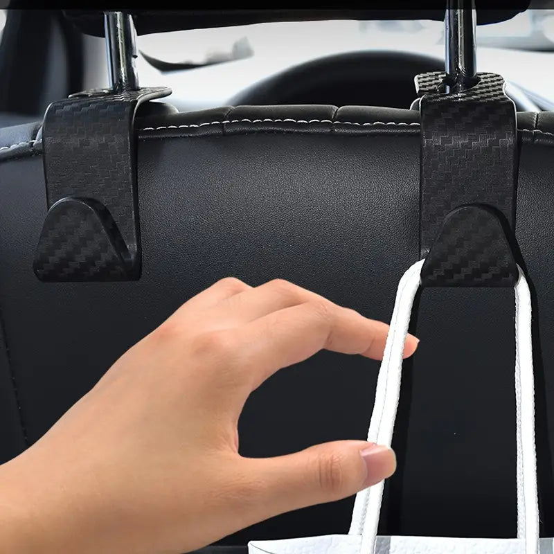Car Seat Hooks (2/5/9 pcs) - Durable Carbon Fiber Design