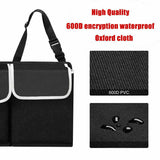Large Capacity Car Trunk Storage Box with 4 Pockets