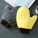 Soft Coral Fleece Car Washing Gloves for Cleaning