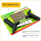 Car Tire Repair Tool Kit for Motorcycles and E-Bikes