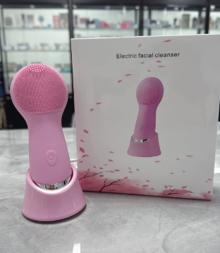Electric Silicone Facial Brush