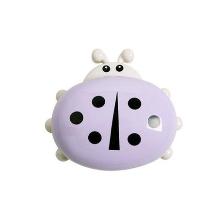 Cute Cartoon Ladybug Portable Soap Organizer for Kids