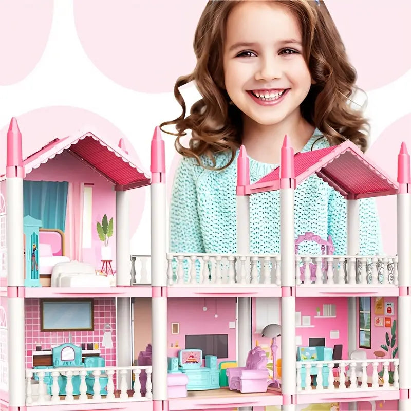 Dream House Dollhouse Playset with 25 Accessories