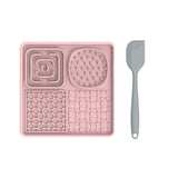 Silicone Pet Feeding Mat and Slow Feed Pad