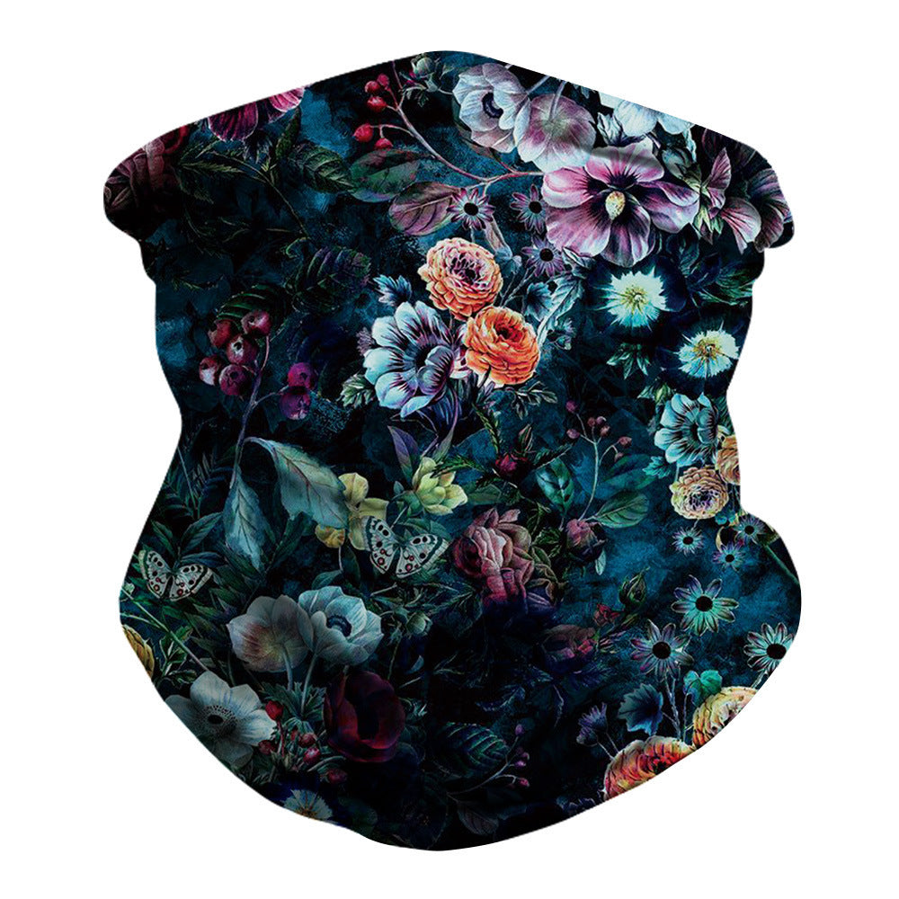 2020 Skull Pattern Multifunctional Outdoor Sports Scarf