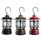 New Vintage Lantern - Outdoor Camping Rechargeable Light