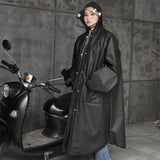 Electric Bicycle Poncho for Hiking and Rainstorms
