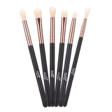 MSQ Eye Brush Set Rose Gold 6pcs Eyeshadow Set Eyebrow Brush Makeup Brushes Eyeliner Brush for Eyeshadow Eyebrow Eyeliner Blending Concealer Best for Gifts
