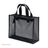 Mesh Cosmetic Organizer Zipper Travel Bag
