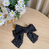 Cute Polka Dot Bow Hairpin Accessory