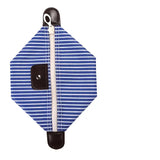 Striped Waterproof Makeup Bag for Travel and Storage