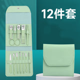 16-Piece Premium Stainless Steel Nail Care Set