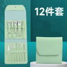 16-Piece Premium Stainless Steel Nail Care Set