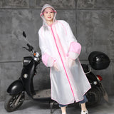 Electric Bicycle Poncho for Hiking and Rainstorms