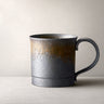 Black Vintage Handmade Ceramic Coffee Mug for Home