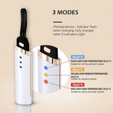 Electric Eyelash Curler with Adjustable Heating Speed