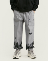 INF Men's 2019 Fall Winter Digital Print Sport Pants