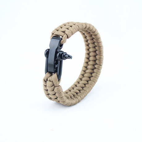 Survival Bracelet for Camping and Emergency Use