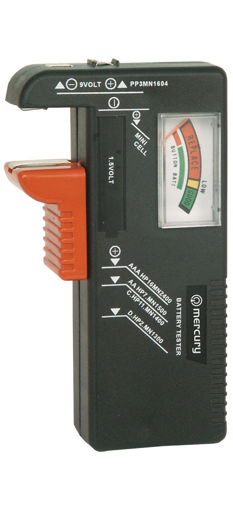 Mercury Universal Analogue Battery Tester 600.098UK