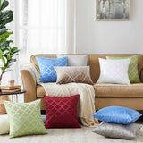 Thin Diamond Pattern Cushion Cover for Home Decor