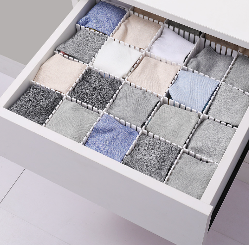 Drawer Dividers for Creative DIY Storage (4 Pieces)