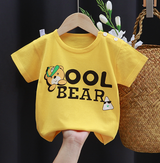 Children's Cartoon Pure Cotton Short Sleeve T-Shirt