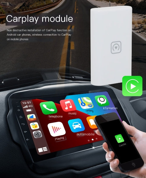 Wireless Carplay Adapter for Android Car Screens