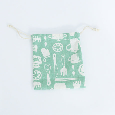 Cotton Linen Drawstring Storage Bag for Students
