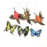 Electric Cat Toy with Bird and Butterfly Features