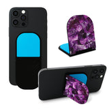 Flipstik 3.0 Foldable Adhesive Phone Mount – Sticks to Any Flat Surface – Hands Free Selfies Videos Car Mount Phone Stand Travel Accessory – Sticky Phone Mount (Amethyst)