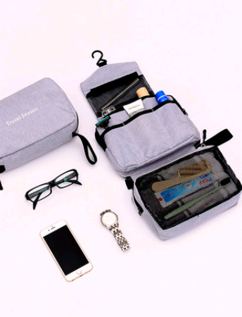 Travel Toiletry Bag for Men and Women, Portable Organizer