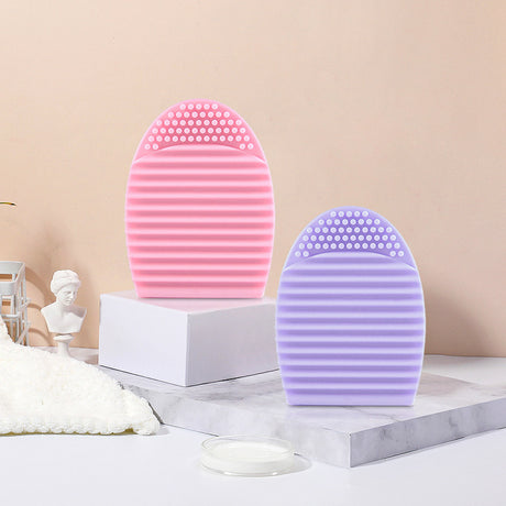 Silicone Egg Washing Tool and Brush for Beauty