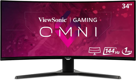 Viewsonic OMNI Gaming Curved Ultrawide Monitor 34'' 2K 180Hz VX3418-2KPC