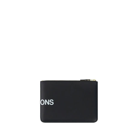 Comme Des Garçons Black Calf Leather Bos Taurus Wallet