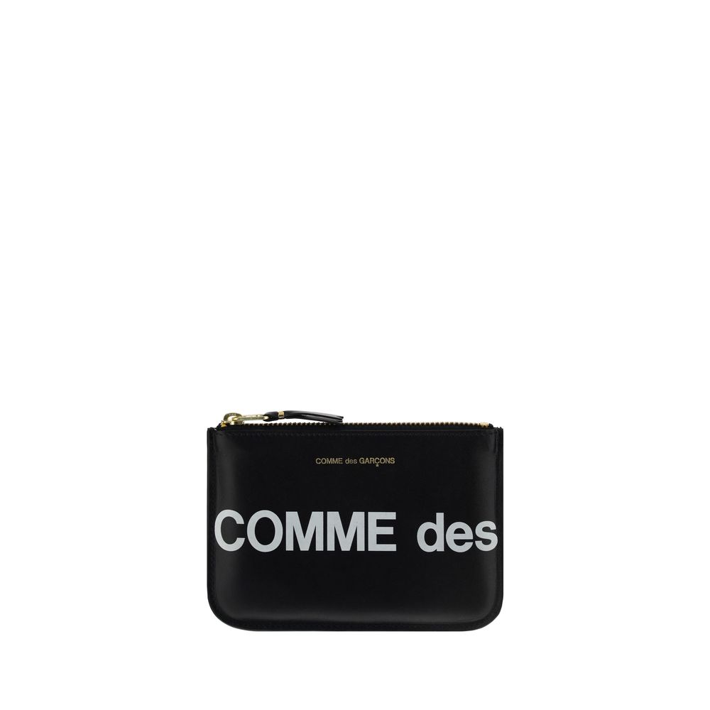 Comme Des Garçons Black Calf Leather Bos Taurus Wallet
