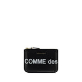 Comme Des Garçons Black Calf Leather Bos Taurus Wallet