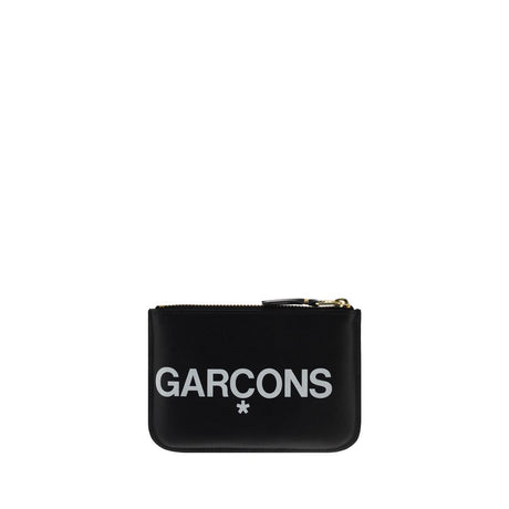 Comme Des Garçons Black Calf Leather Bos Taurus Wallet