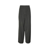 Vero Moda Gray Polyester Casual Pants