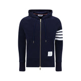 Thom Browne Blue Cotton Sweatshirt