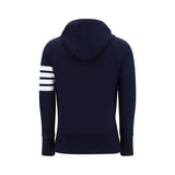 Thom Browne Blue Cotton Sweatshirt