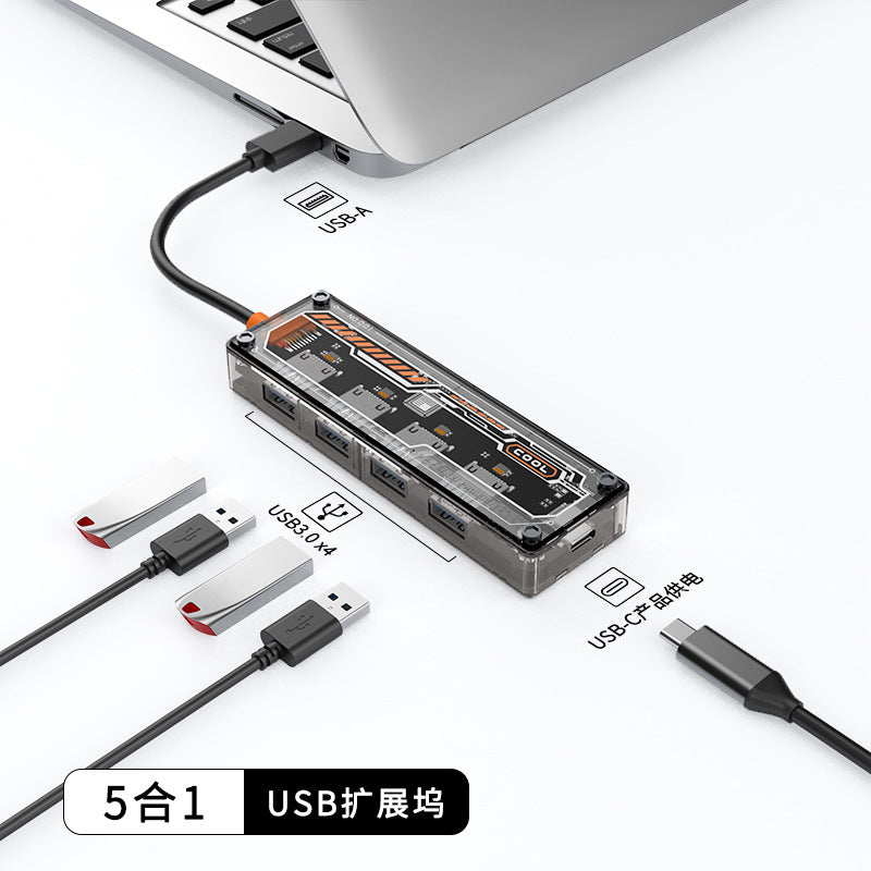 Type-C USB Hub Multi-Function Dock with HDMI
