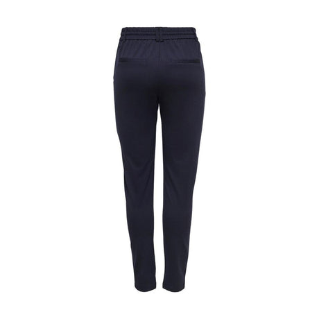 Only Blue Viscose Casual Pants
