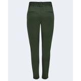 Only Green Viscose Casual Pants