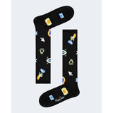 Happy Socks Black Cotton Socks