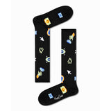 Happy Socks Black Cotton Socks