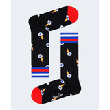 Happy Socks Black Cotton Socks